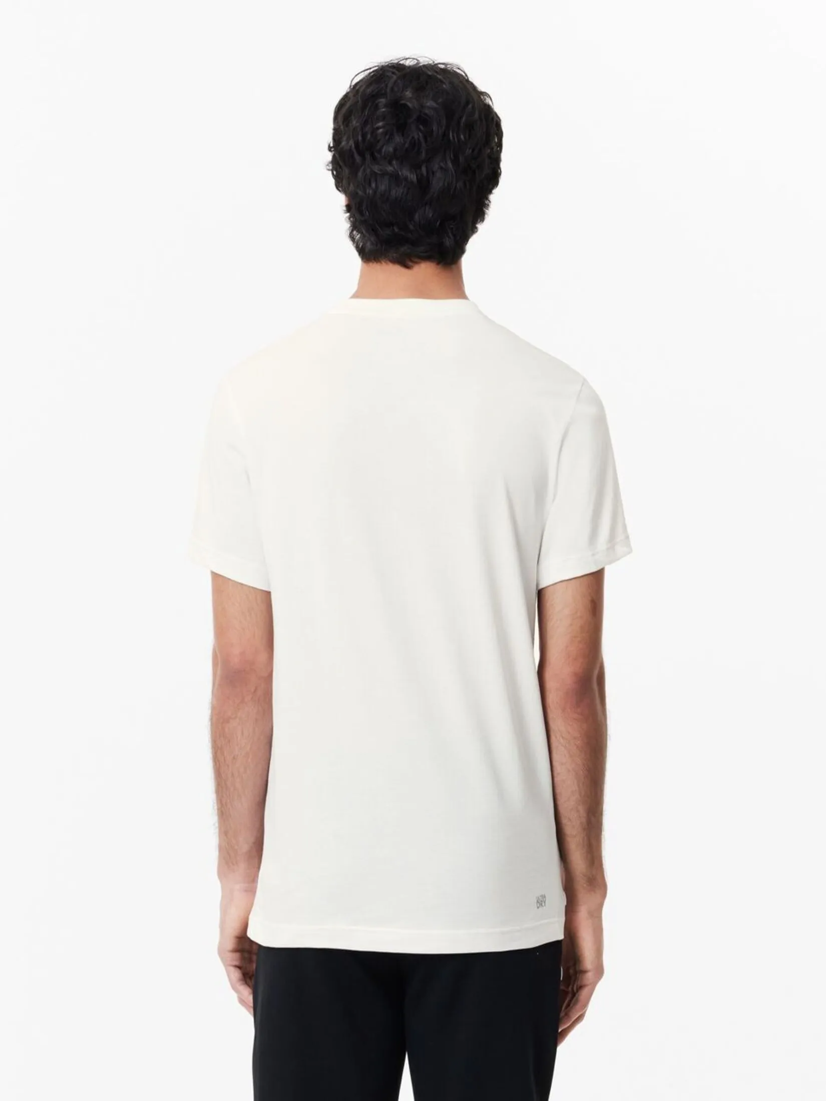 LACOSTE Ultra Dry XXL Logo Sport T-shirt White