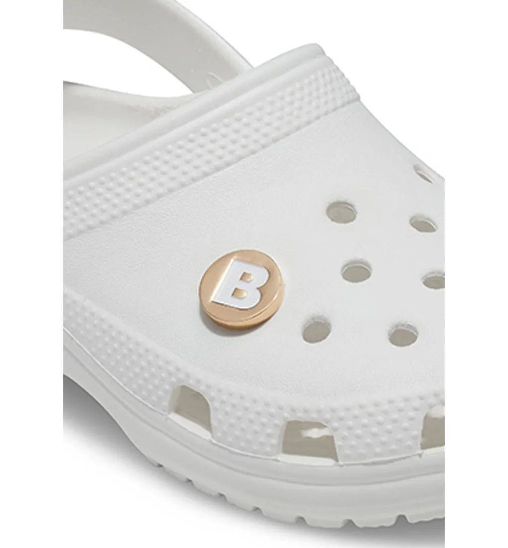 CROCS Jibbitz Shoes Charm Gold Letter B Multi Color - CR024AC277CPTH