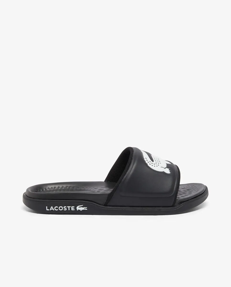 LACOSTE Men’s Serve Slide Dual Black