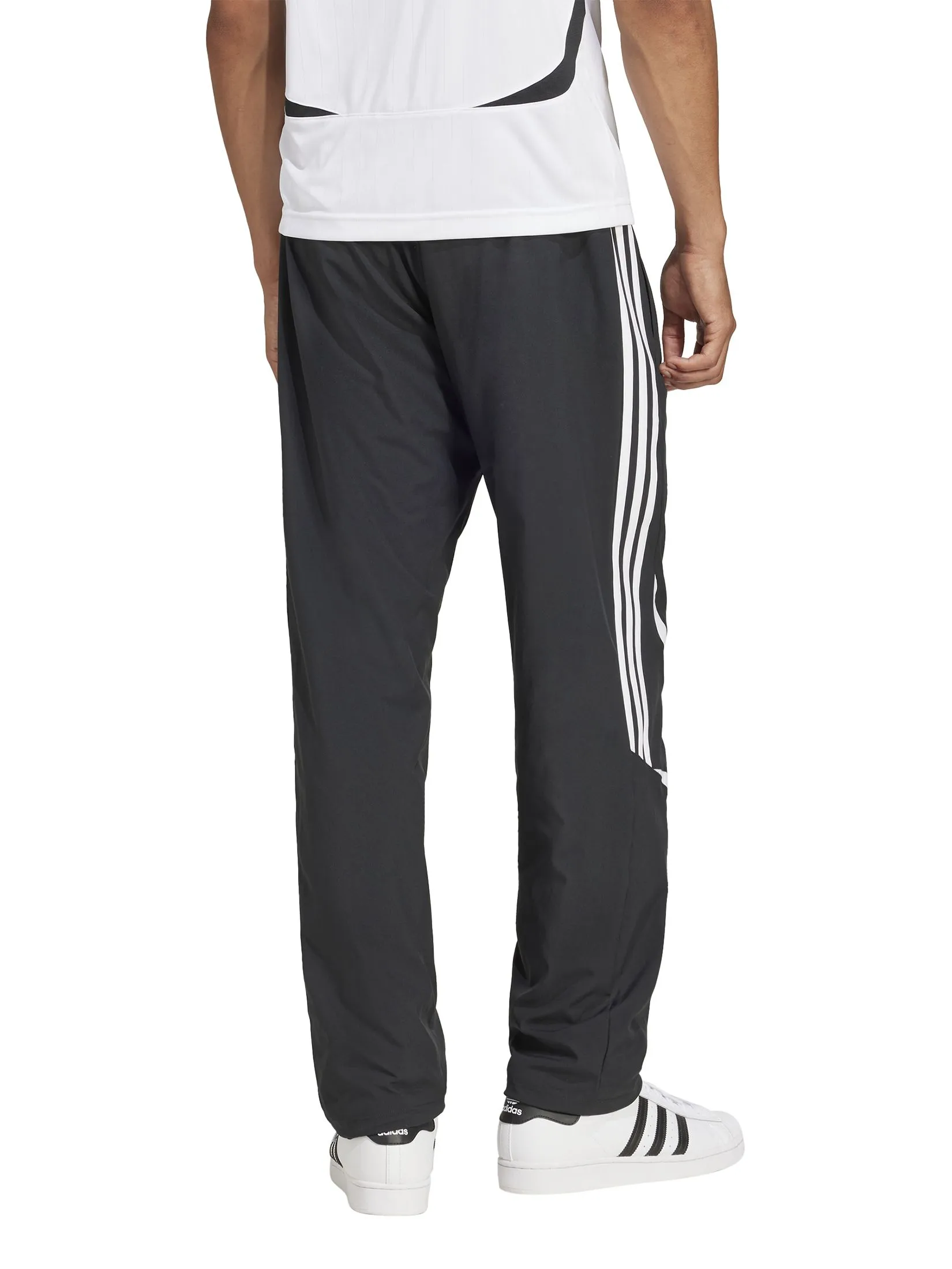 ADIDAS Men Track Tracksuit Bottoms Adicolor Teamgeist Black / White