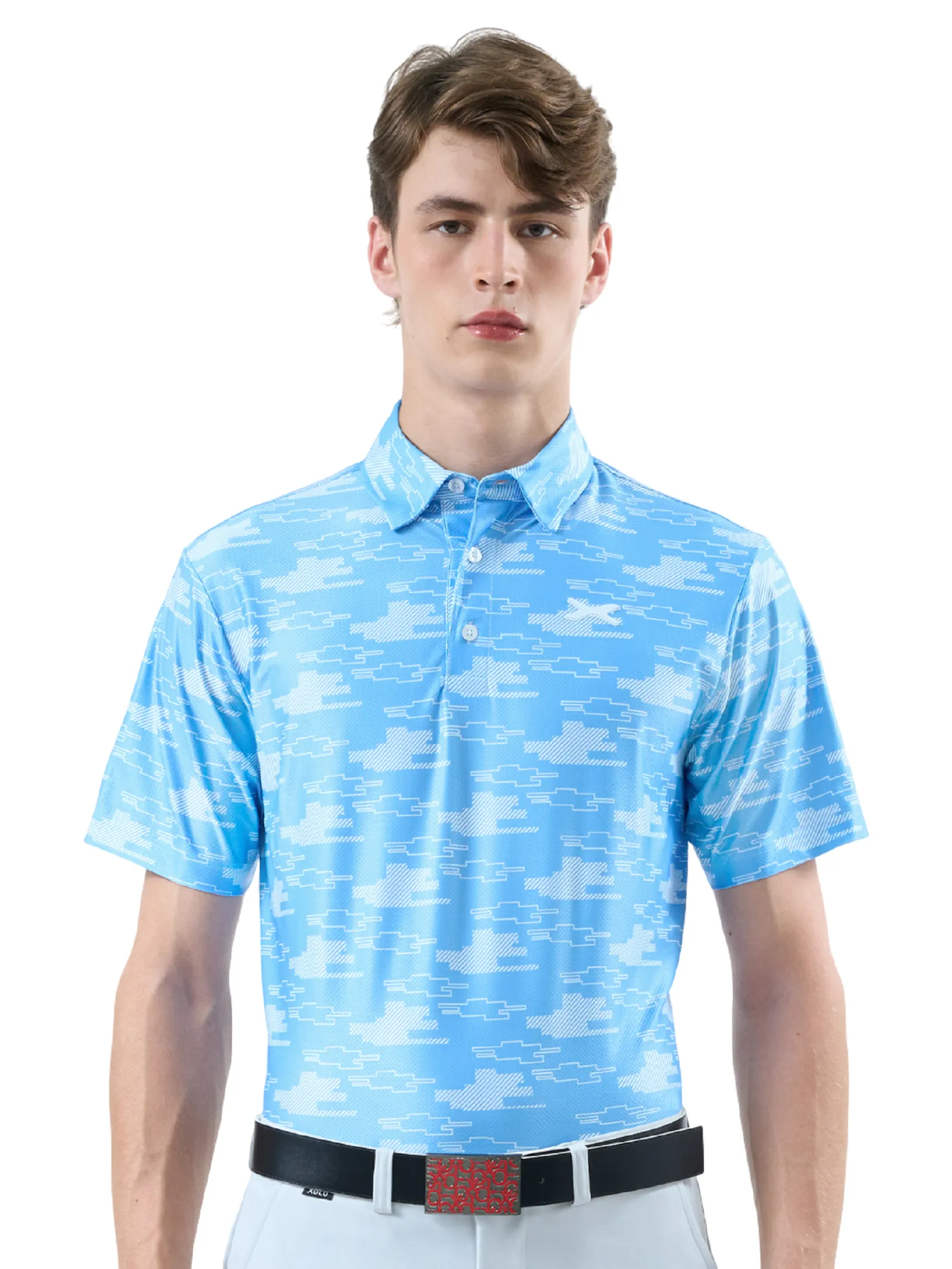 XOLO Light Blue MEN CLOUD POLO (040123)