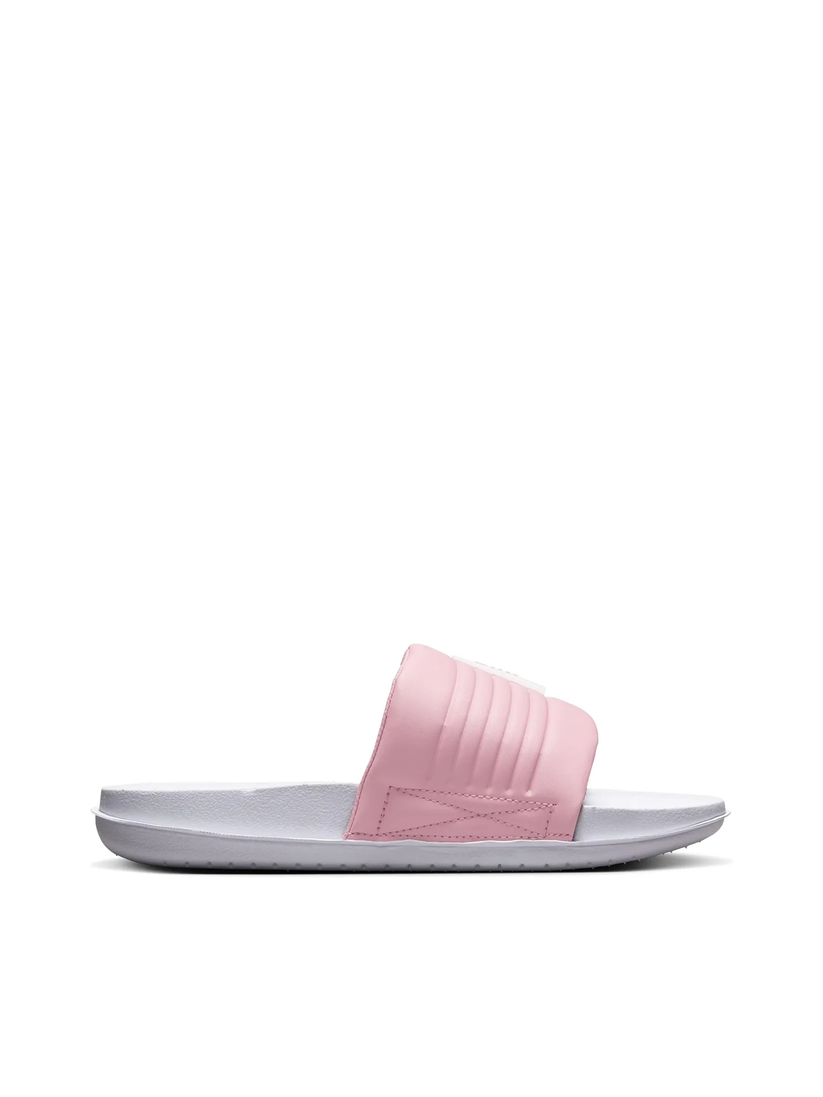 NIKE Women Slide Offcourt Adjust White/Elemental Pink