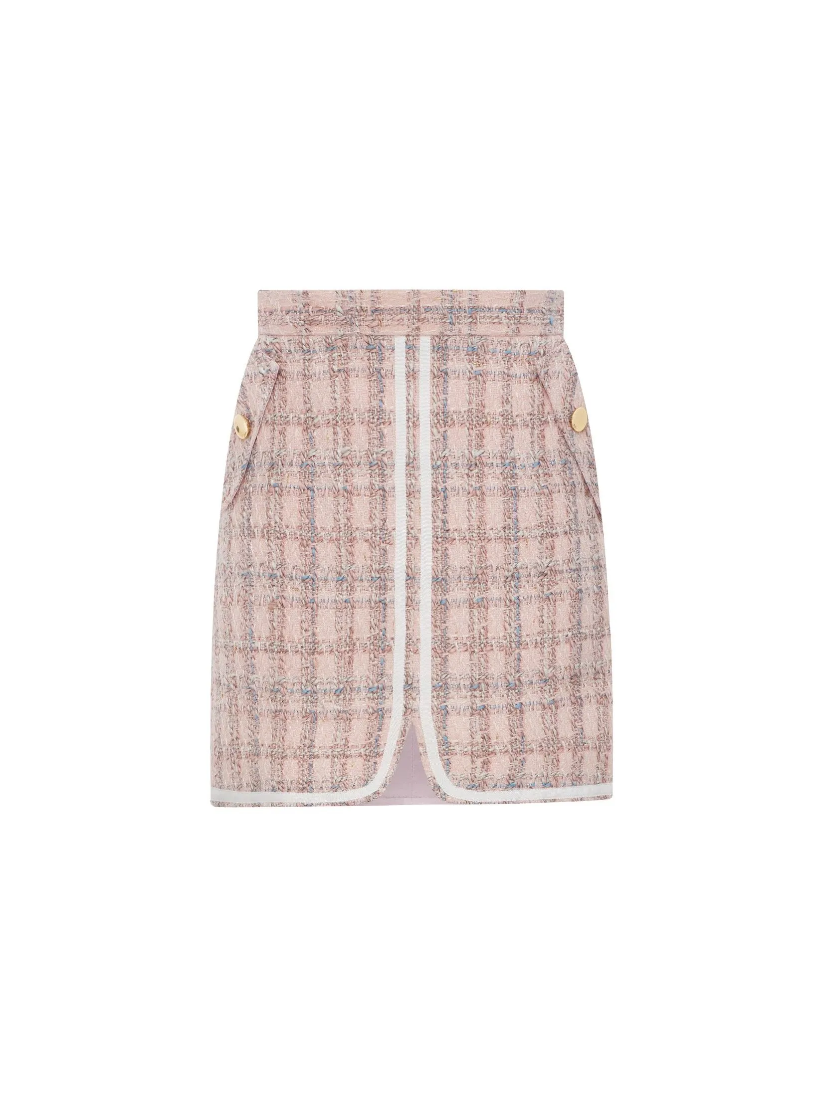 ASV (AW24)Anneliese Tweed Women Skirt Pink