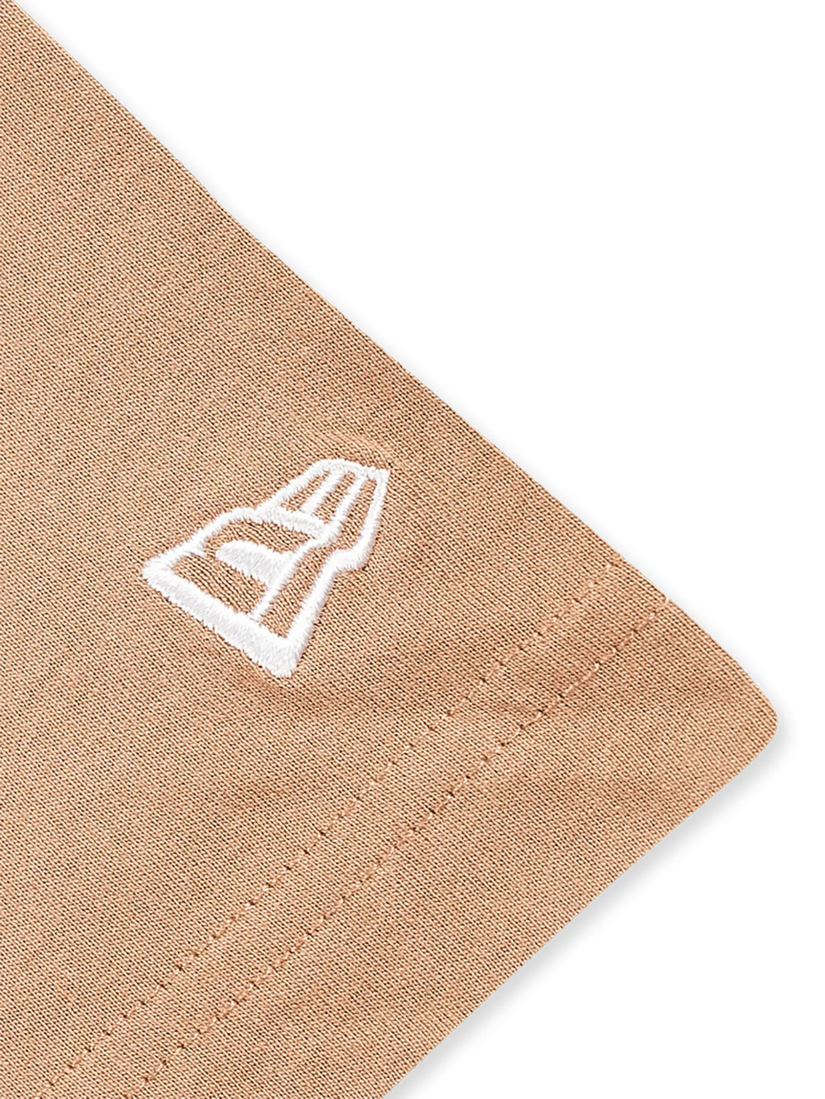 NEW ERA UNISEX LOS ANGELES DODGERS ESSENTIAL SHORT SLEEVES TEE KHAKI