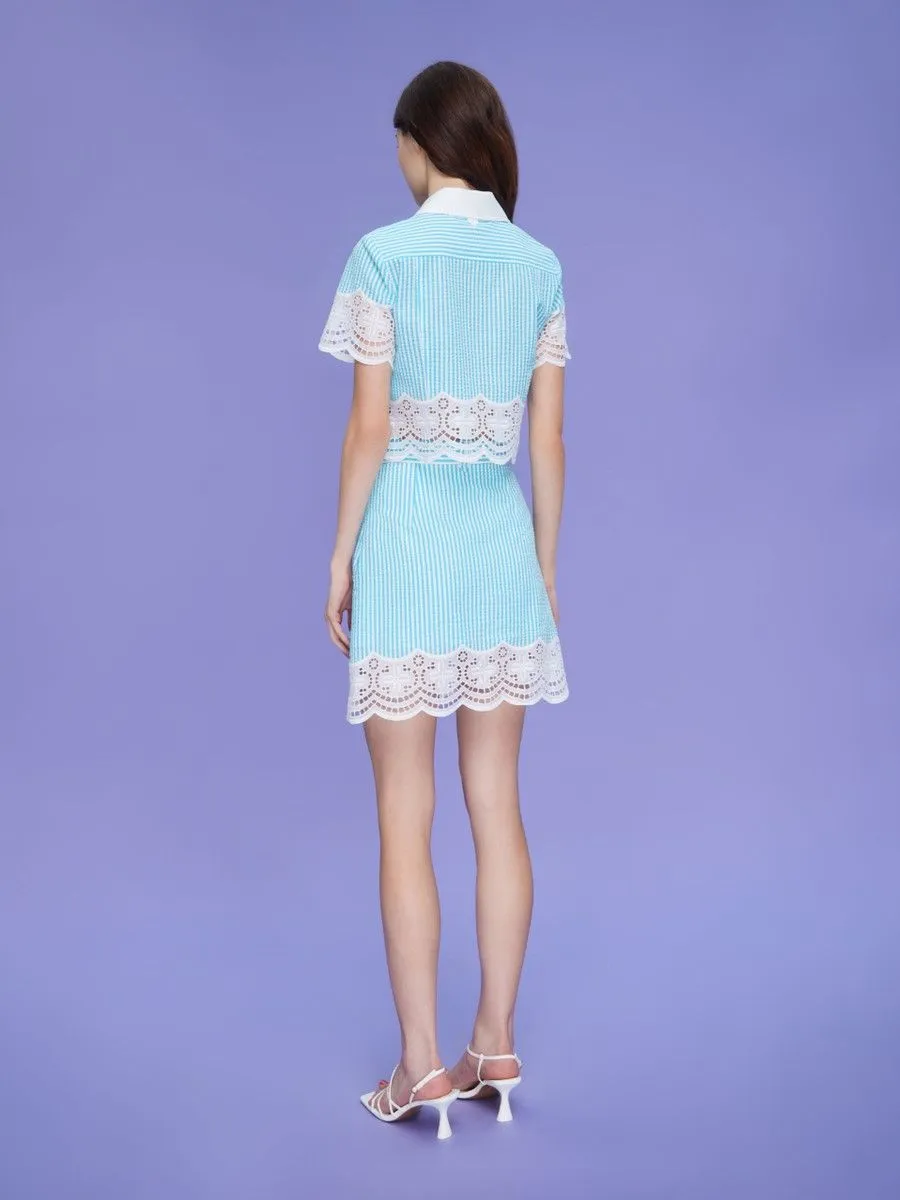 ASV (AW23) Maisie Women Mini Skirt Blue