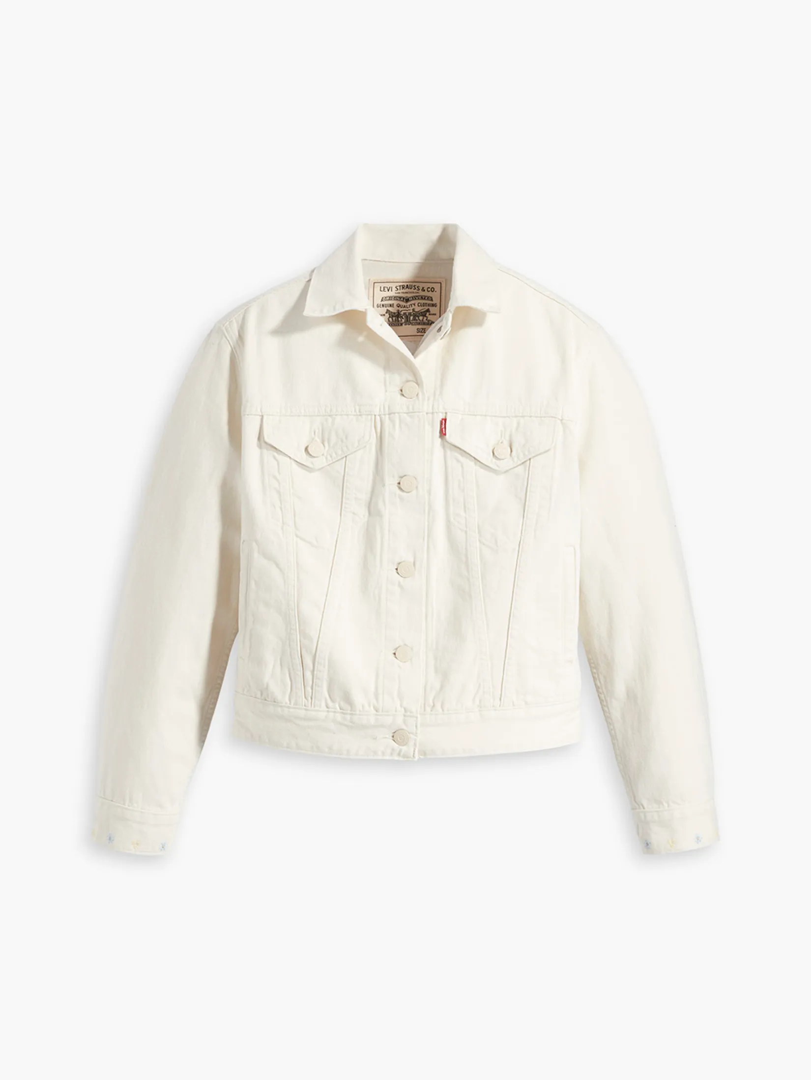 LEVI'S WellThread Women s Down to Earth Trucker Jacket Neutrals