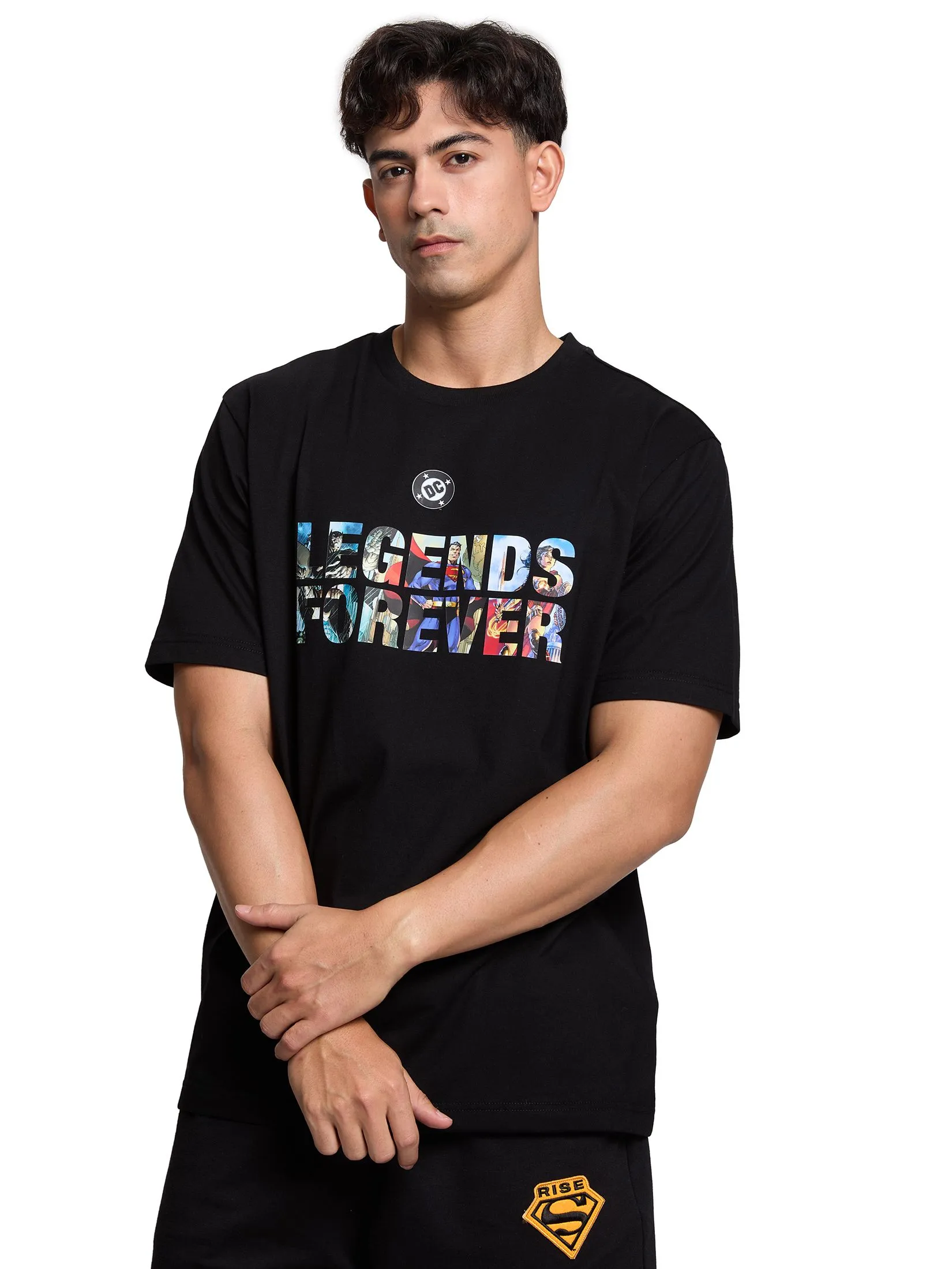 PACIFIC UNION Men T-Shirt Superman Legend Forever