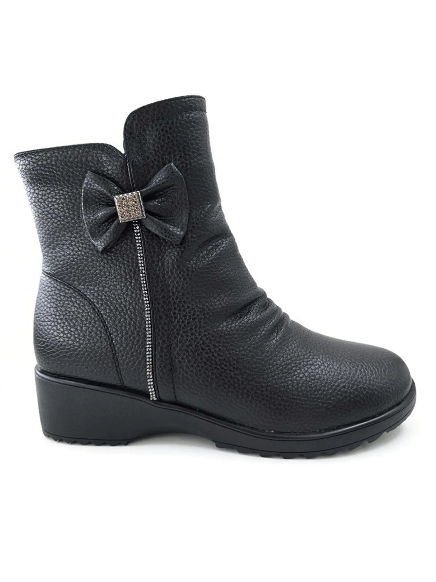 KLIN Woman Wedge Boots Black