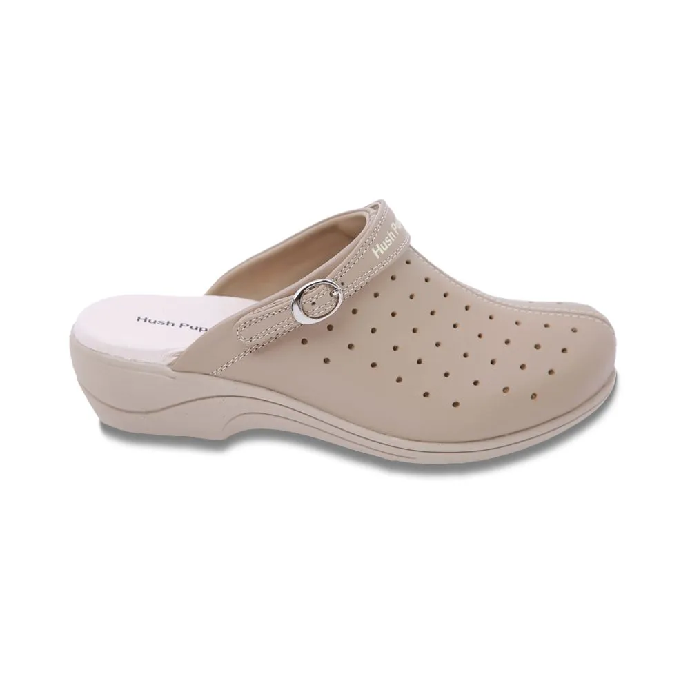 HUSH PUPPIES Women's Shoes  Basic Mule HP RWSBB81X2C - BEIGE Slip-ons & Mules