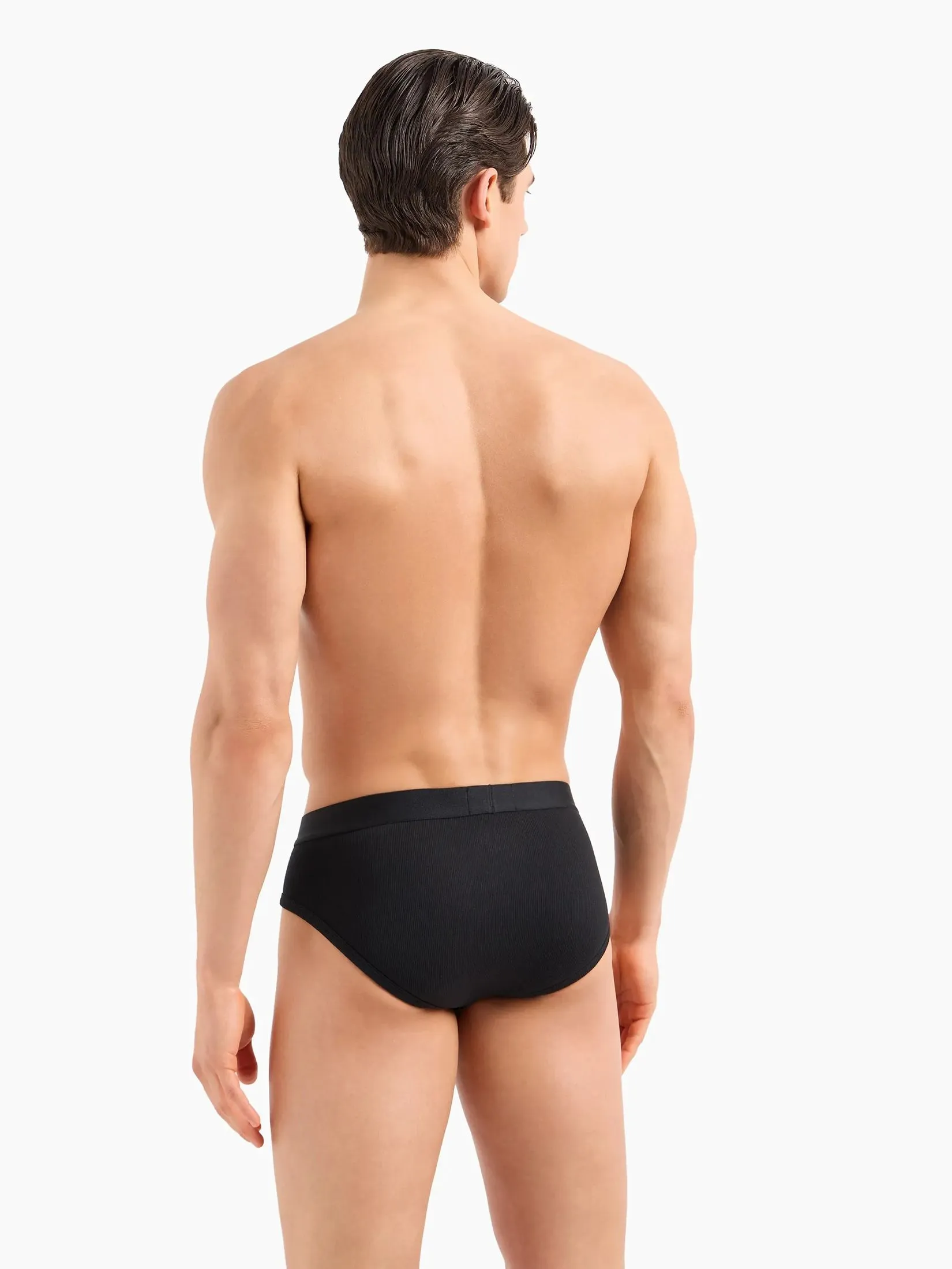 EMPORIO ARMANI Men Brief CTY 2 Pcs. Black