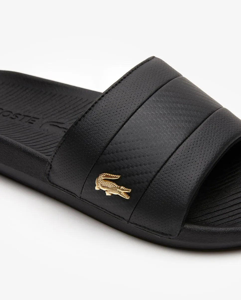 LACOSTE Men’s Serve Slide Hybrid Black