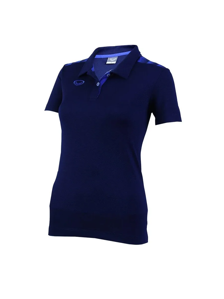 GRAND SPORT Navy Blue Women Polo Shirt (012794)