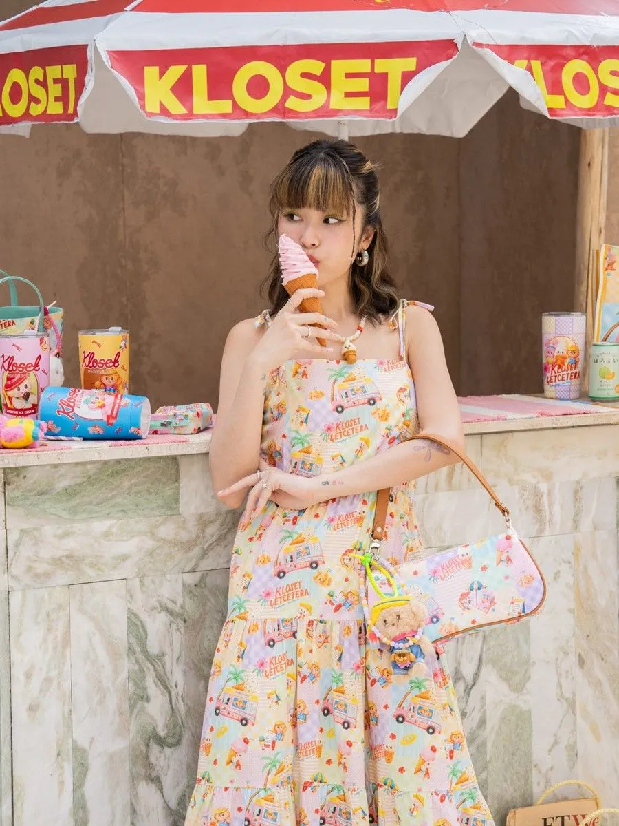 KLOSET&ETCETERA Summer Melt Women Dress Yellow