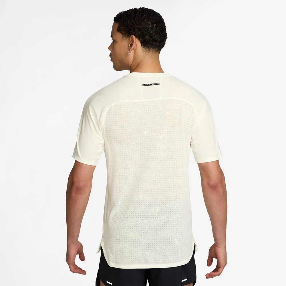 NIKE Trail Solar Chase Men Running T-Shirt White - NI083AP731ENTH