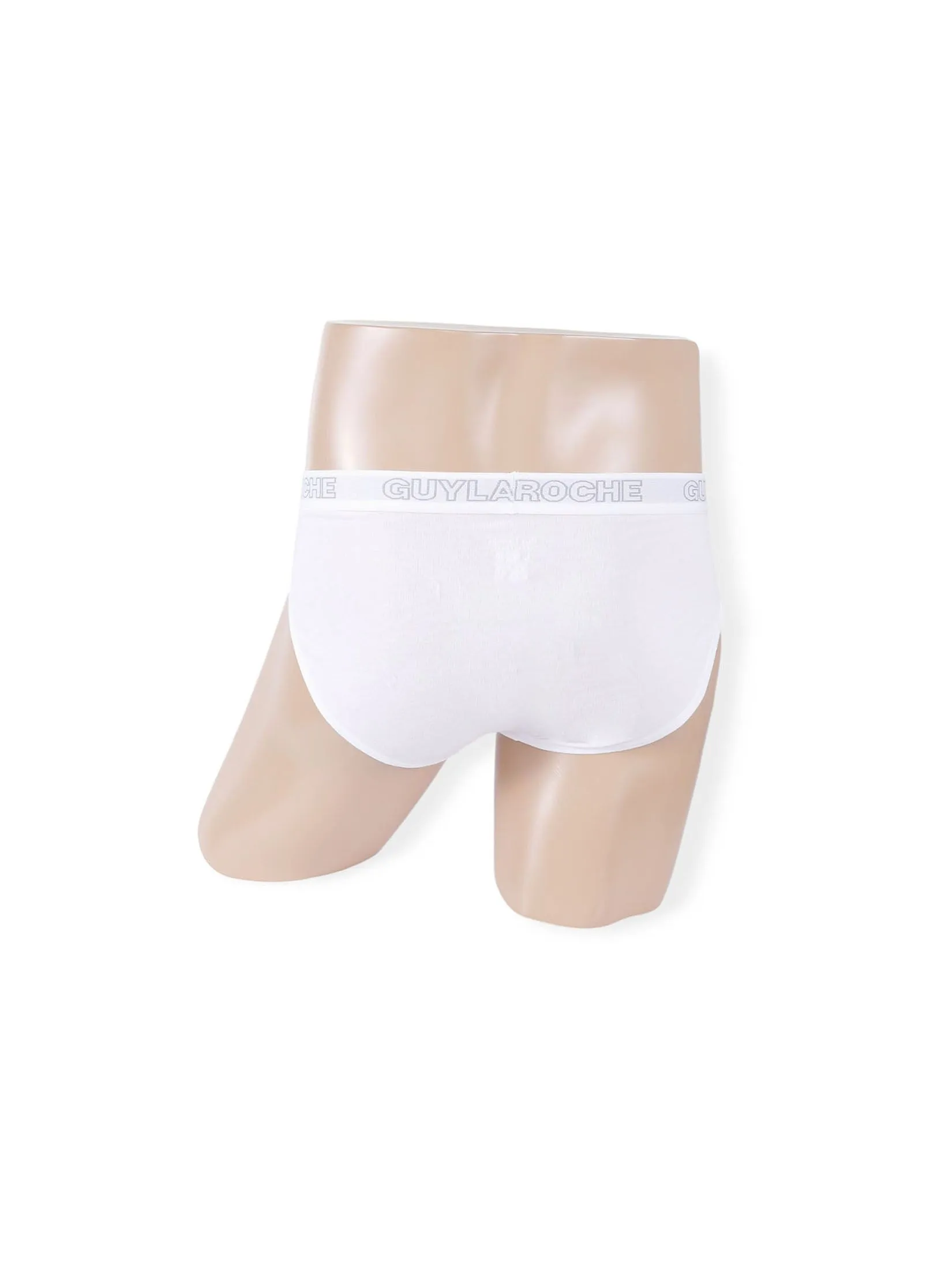 GUY LAROCHE INNERWEAR Men BRIEF Underwear PACK 2 Pcs. - White