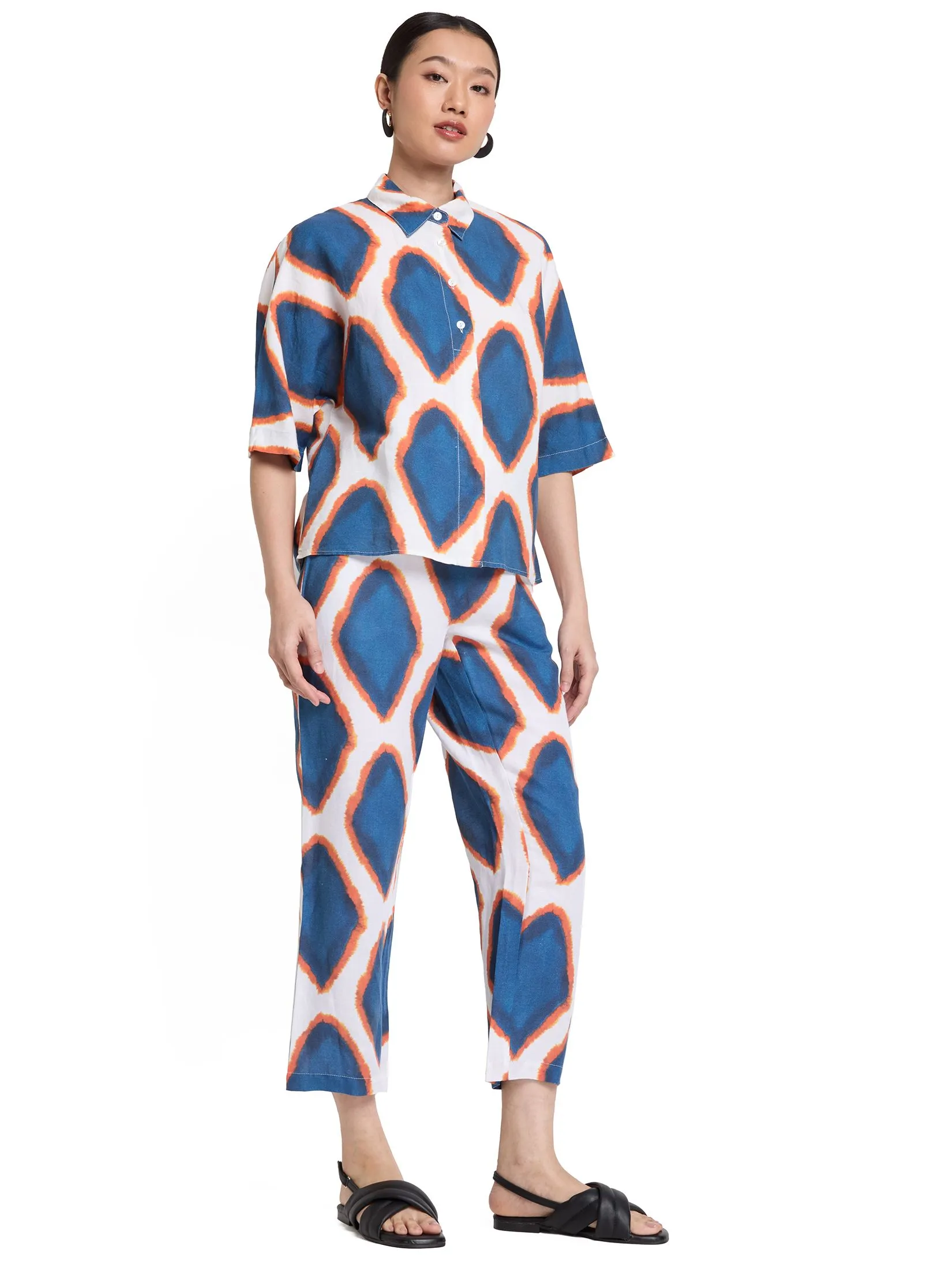 SIMPLICITY Women Straight Pants Print