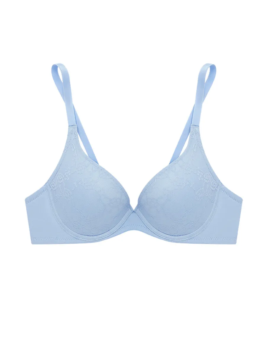SABINA Modern V Woman Wired Bra - Light Blue