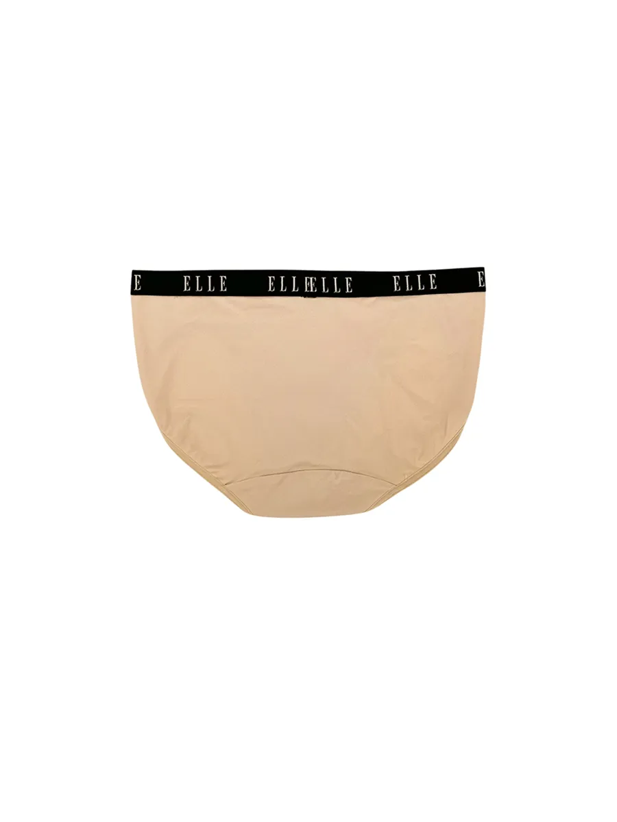 ELLE LINGERIE UNDERWEAR SEXY LOWRISE LU1884BE BEIGE
