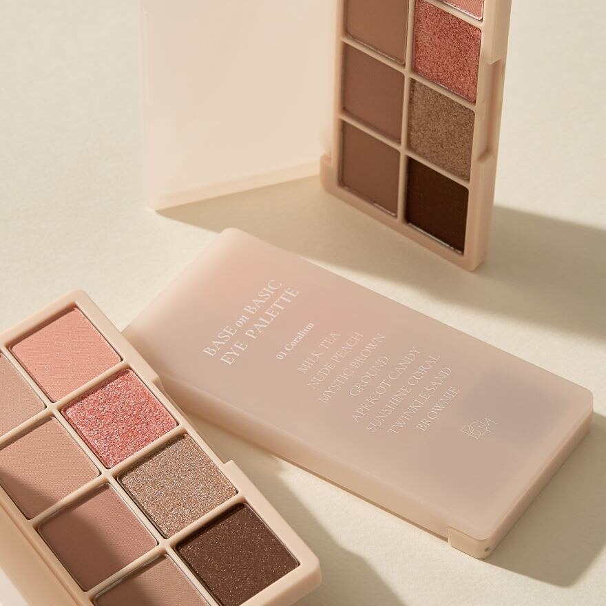 BOM Base On Basic Eye Palette 12g. 01 Coralism