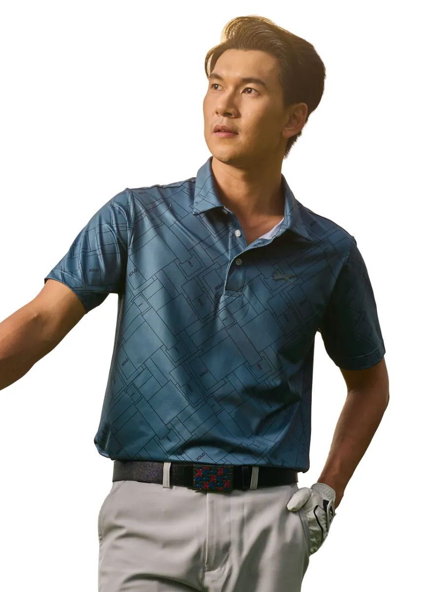XOLO Grey MEN XOLO CIRCUIT POLO(040402)