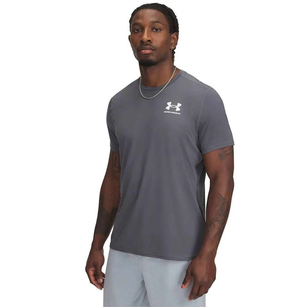 UNDER ARMOUR Men Training T-Shirt HeatGear® Fitted Grey - UN127AP445EKTH