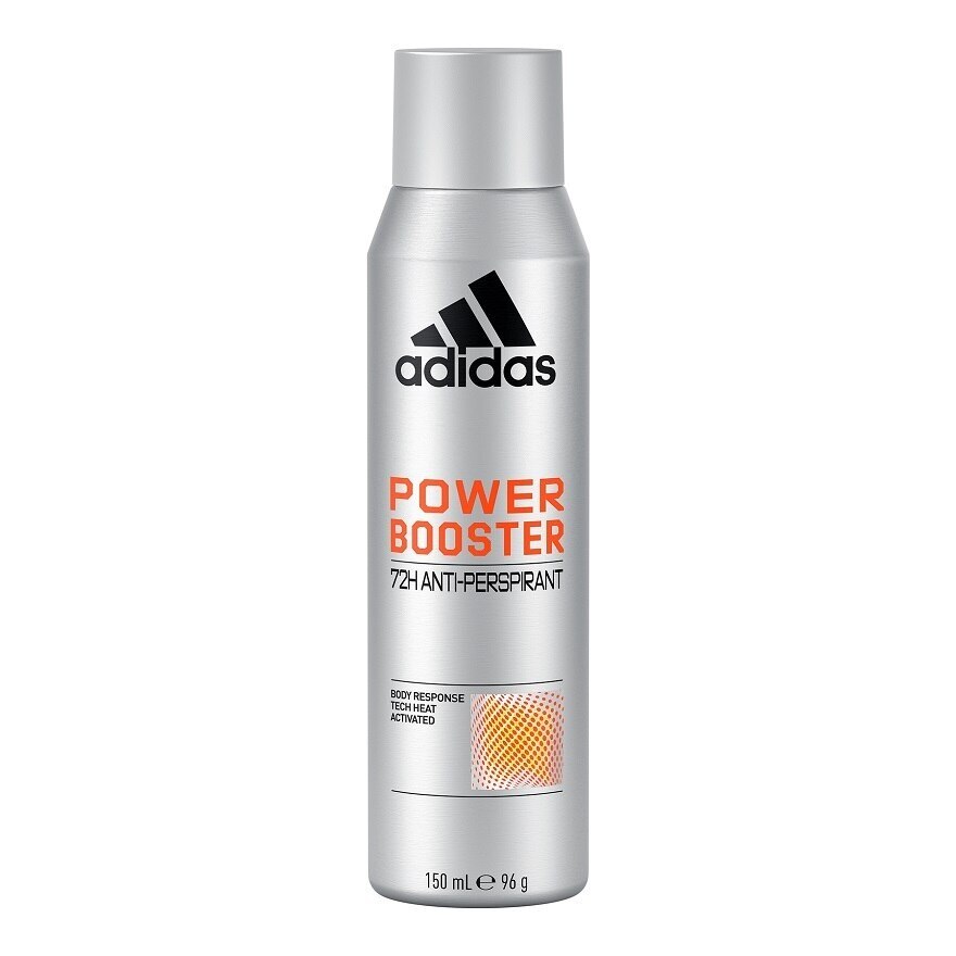 Adidas Spray Power Booster For Male 150 Ml. สเปรย์ระงับกลิ่นกาย ผู้ชาย