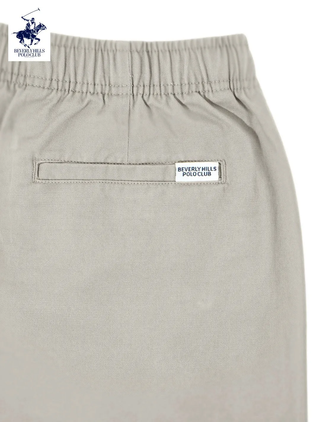 BEVERLY HILLS POLO CLUB Cream Men EASY PANTS Model BS1C062