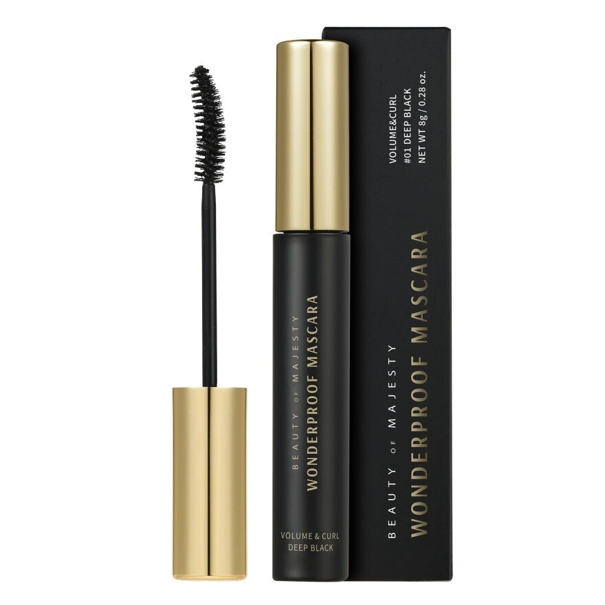 BOM Wonderproof Mascara VolumeCurl 8g.  01 Deep Black - 01 Deep Black