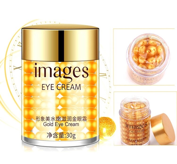 Крем для кожи вокруг глаз c Нанозолотом Images Bright And Moisture Gold Eye Cream, 30 гр. Таиланд