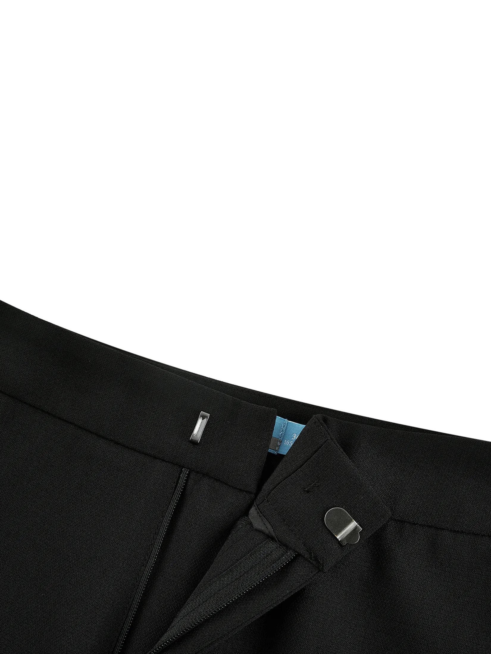 G2000 Women Clothing Cooling Multi-Way Stretch Ankle Cigarette Suit Pants Ankle Cigarette Shape - Black