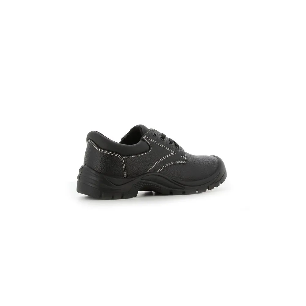 SAFETY JOGGER Black Leather Safety Shoes SAFETYRUN