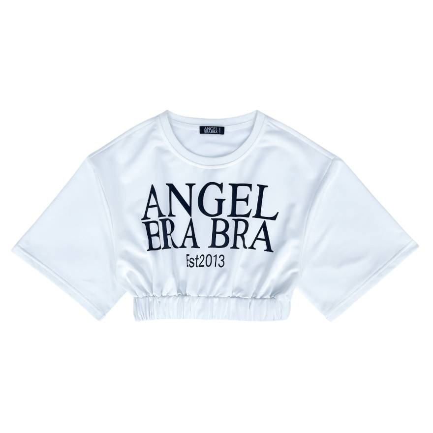 Angel Bra Bra Oversize Cropped Dumpling White - White
