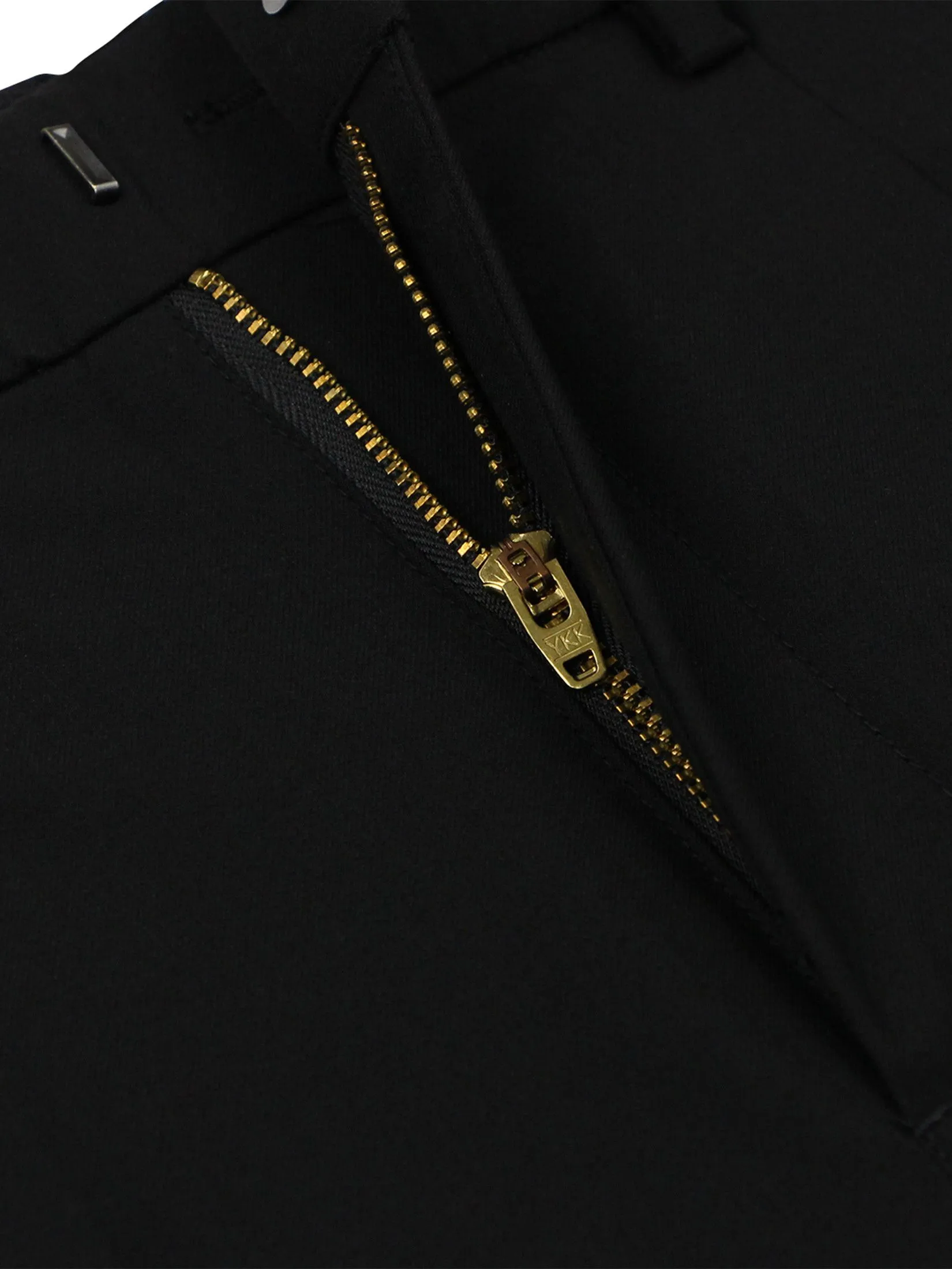 GIORDANO Women's Wide Leg Pleated Woven Pants Signature Black