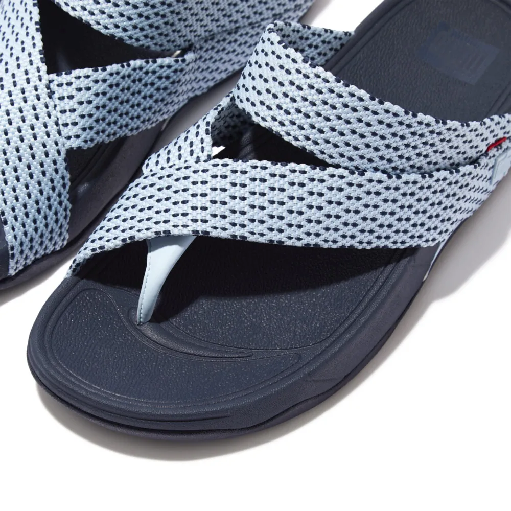 FitFlop™ Men s SLING Model H06-A16 Sky Blue/Midnight Navy