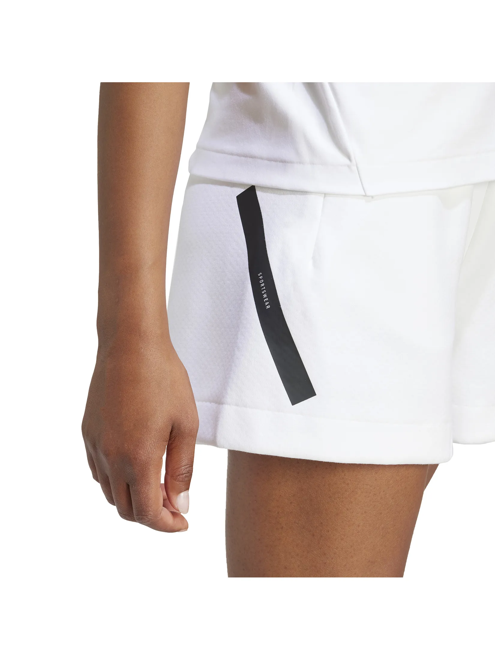 ADIDAS Women Shorts Z.N.E. JJ4678 White