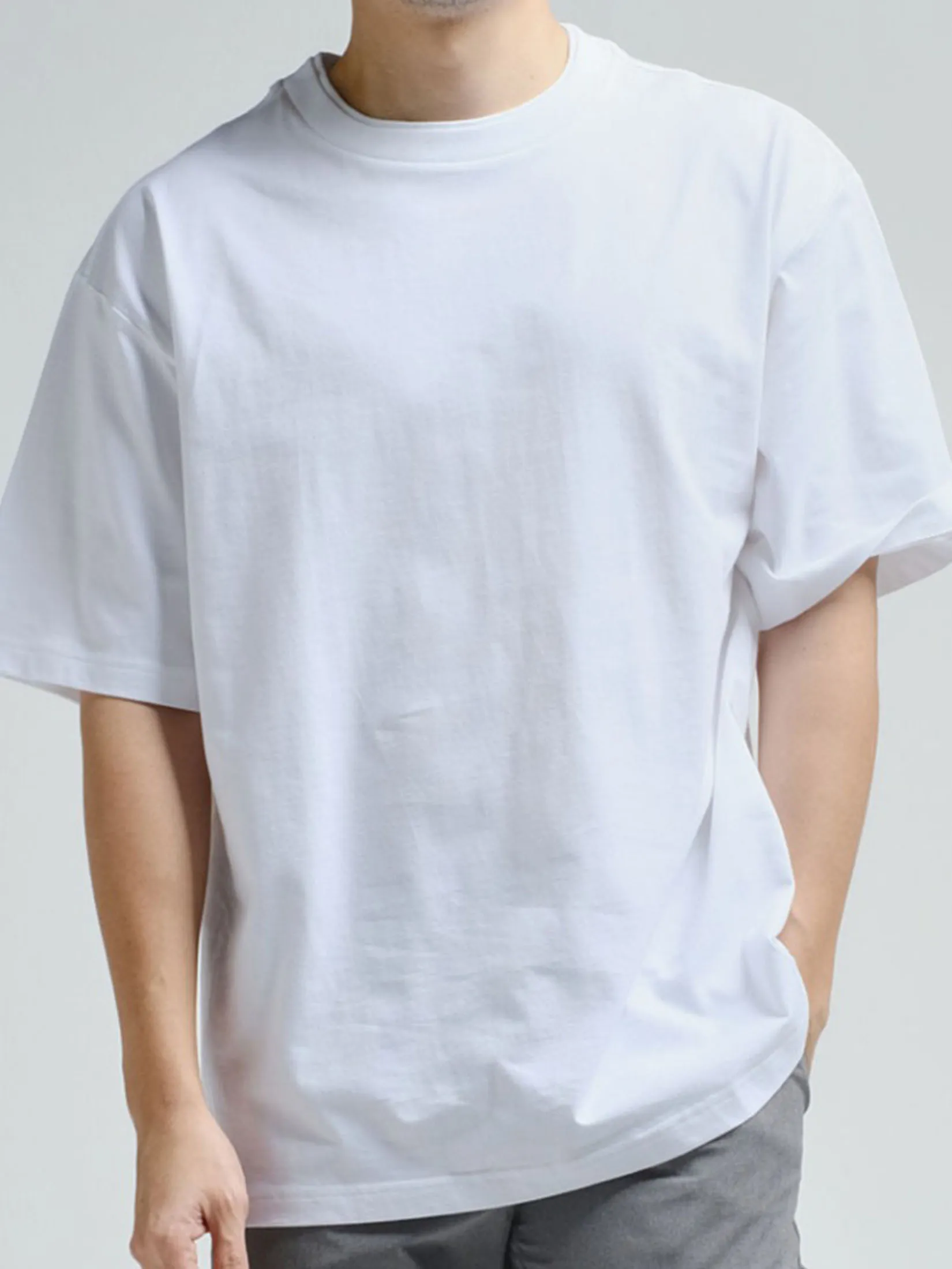 ERA-WON Oversized T-Shirt Short Sleeves White