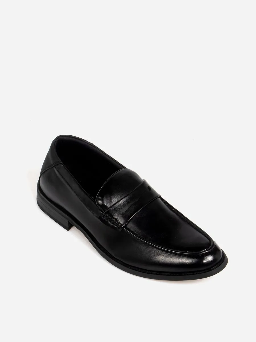 KENNETH COLE MEN'S LOAFER PENNY LOAFER / BLACK