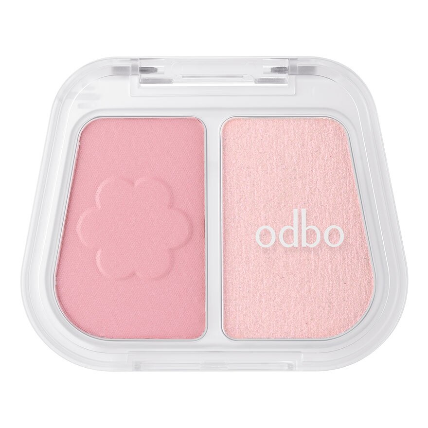 Odbo Duo Fuse Blush & Highlight 1333-3 - 01 Daydream