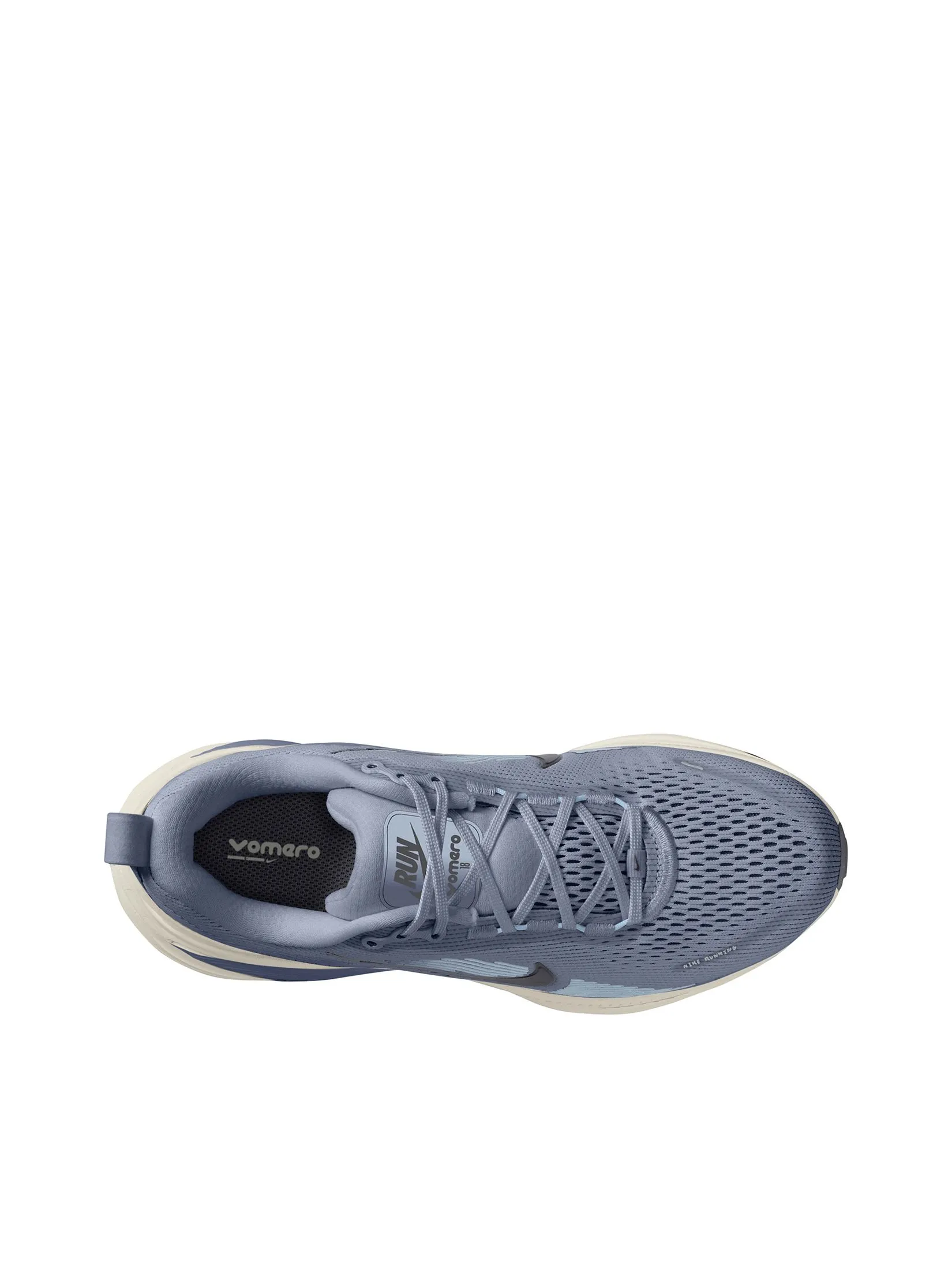 NIKE Men Running Shoes Vomero 18 HM6803-402 Ashen Slate/Anthracite-Diffused Blue