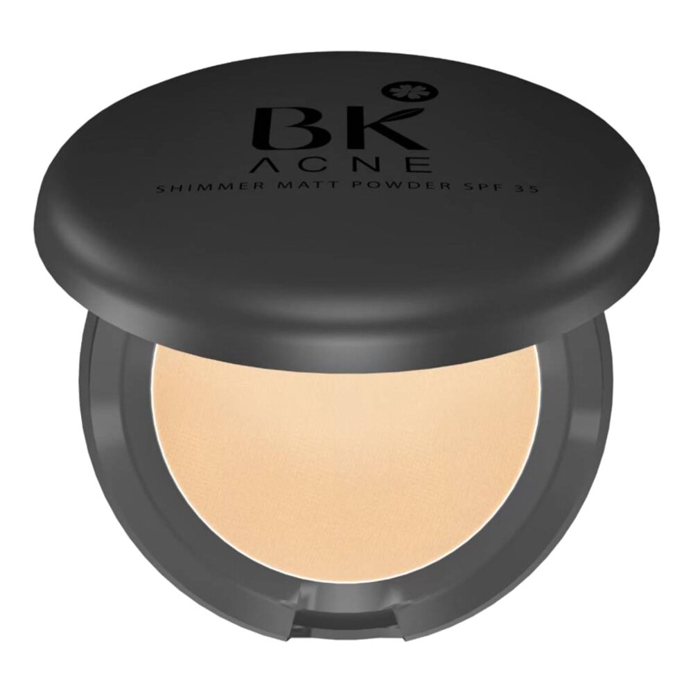 BK Acne Shimmer Matt Powder SPF35 (02 Natural) 10g.