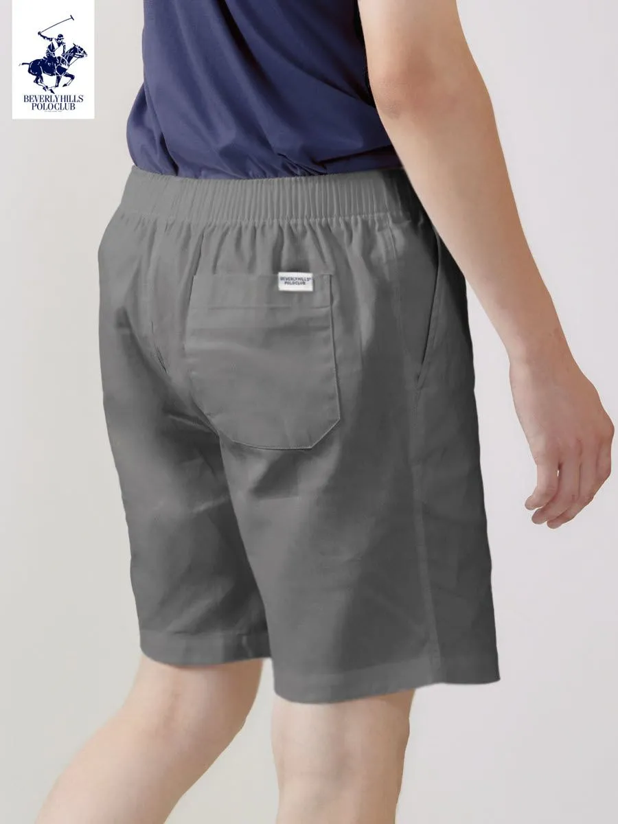 BEVERLY HILLS POLO CLUB Grey Men Easy Shorts Model BS2G034
