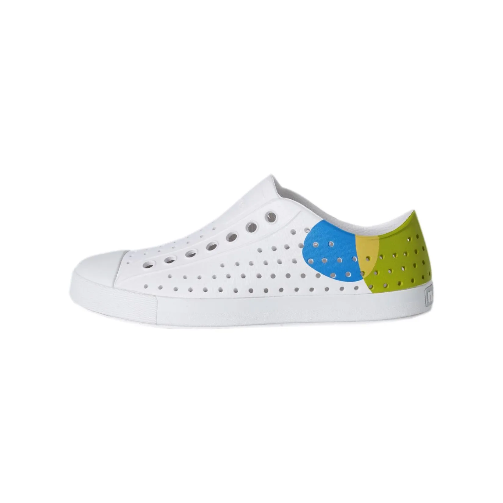 NATIVE Jefferson Wanderfoam Block  Shell White/ Seaweed Pollen Dot
