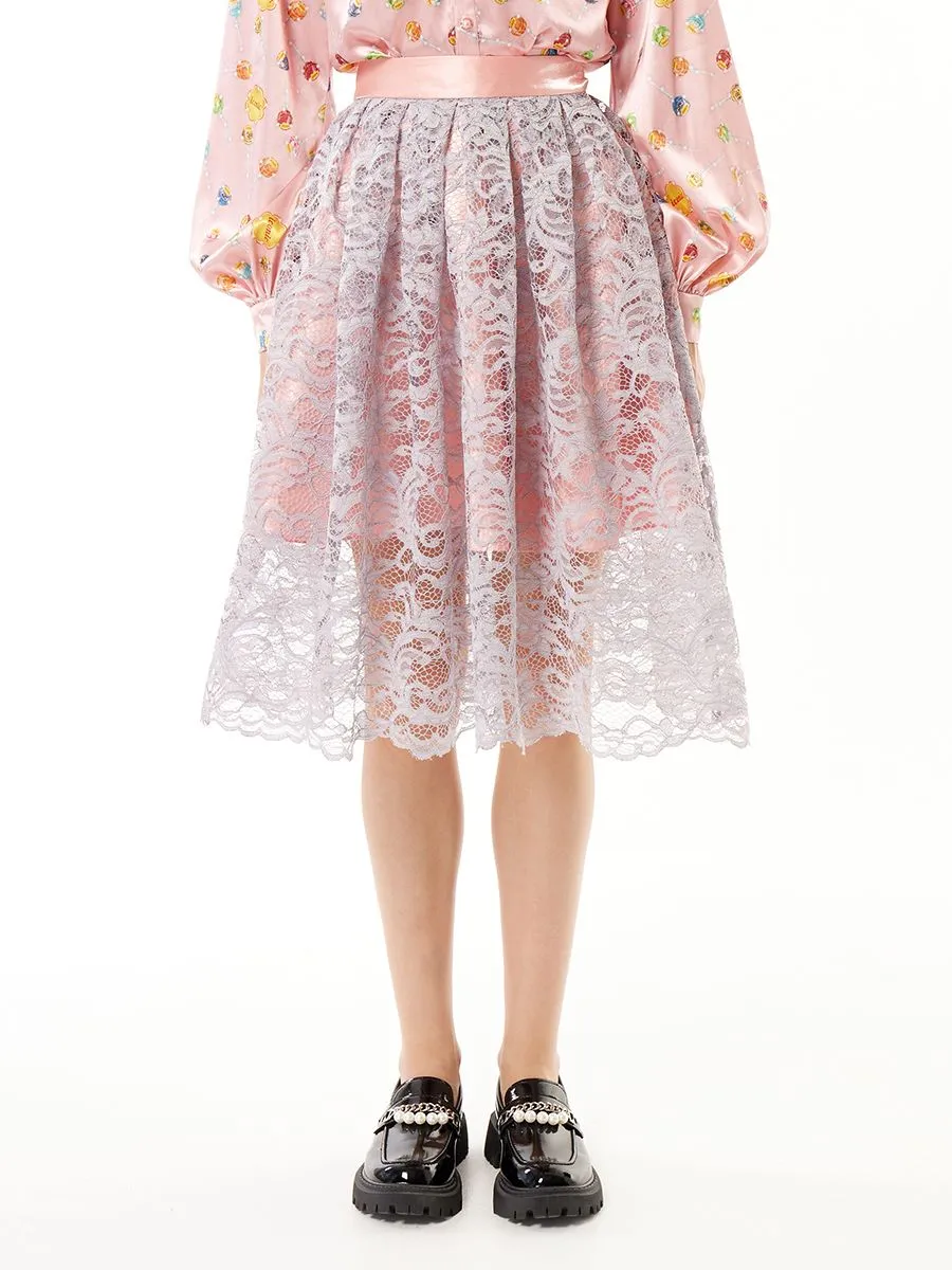 ICONIC WOMAN PINK FINI SKIRT