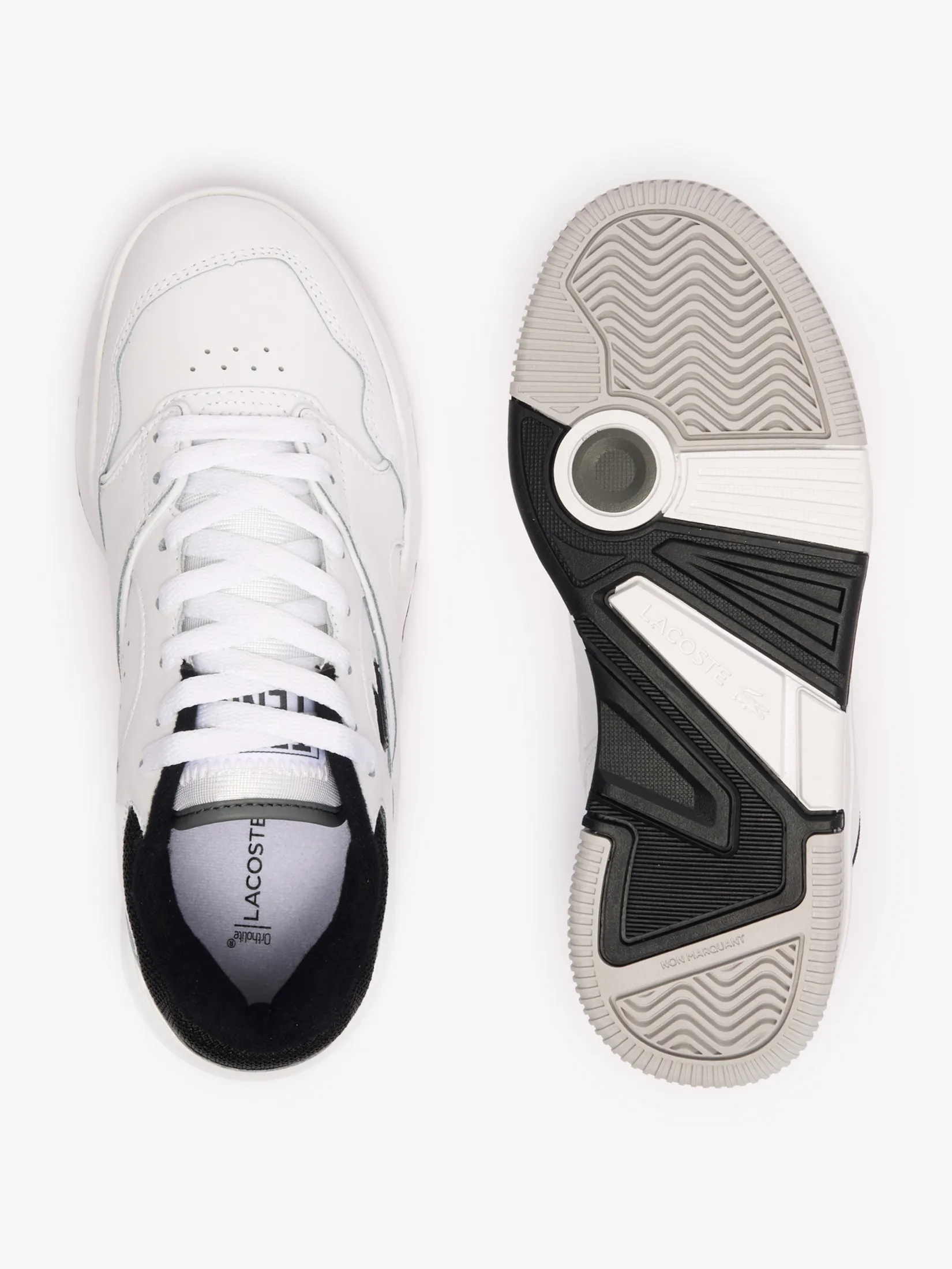 LACOSTE Women’s Lineshot Leather Sneakers White