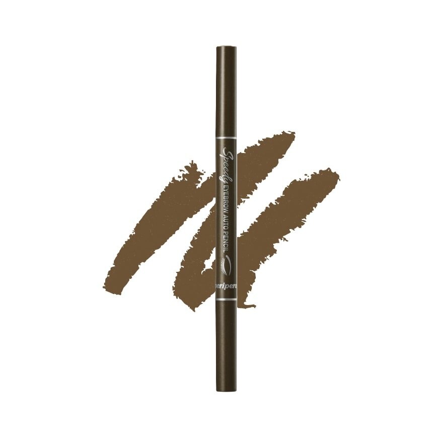 Peripera Speedy Eyebrow Auto Pencil 0.14g. 01 Black Brown - 01 Black Brown