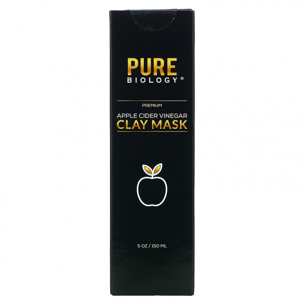 Pure Biology, Маска из яблочного уксуса, 150 мл (5 унций)