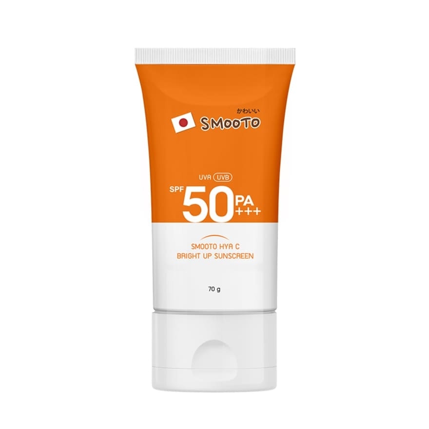 Smooto Hya C Bright Up Sunscreen SPF50 PA+++ 70g.