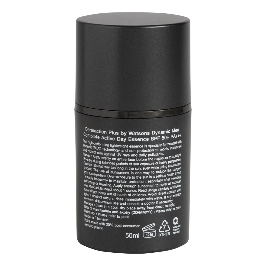 Dynamic Men Complete Active Day Essence SPF 50+ PA+++ 50ml