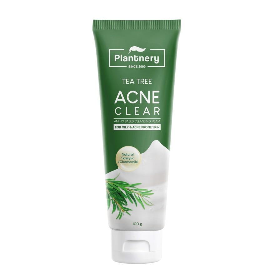Plantnery Tea Tree Acne Whip Foam 100 g.