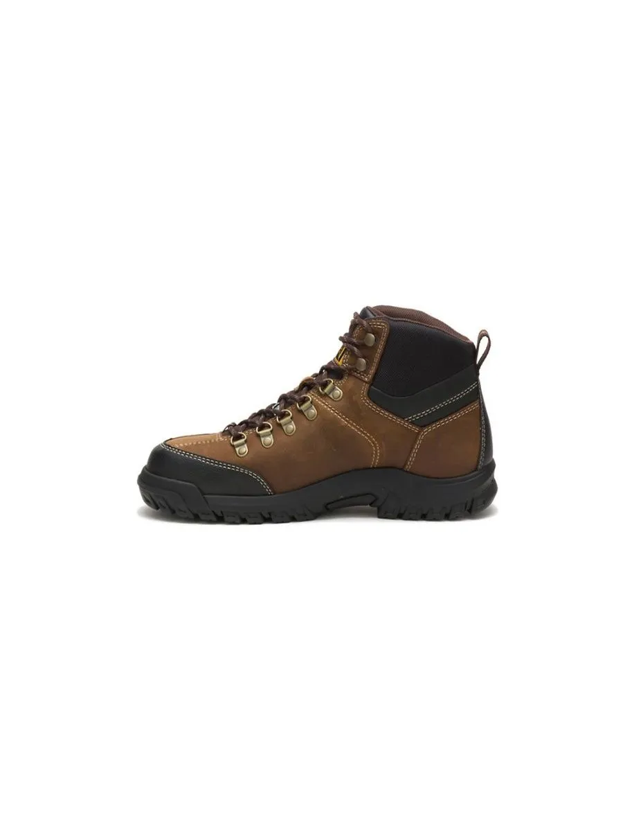 CATERPILLAR BROWN Men's THRESHOLD Steel Toe CSA Work Boot